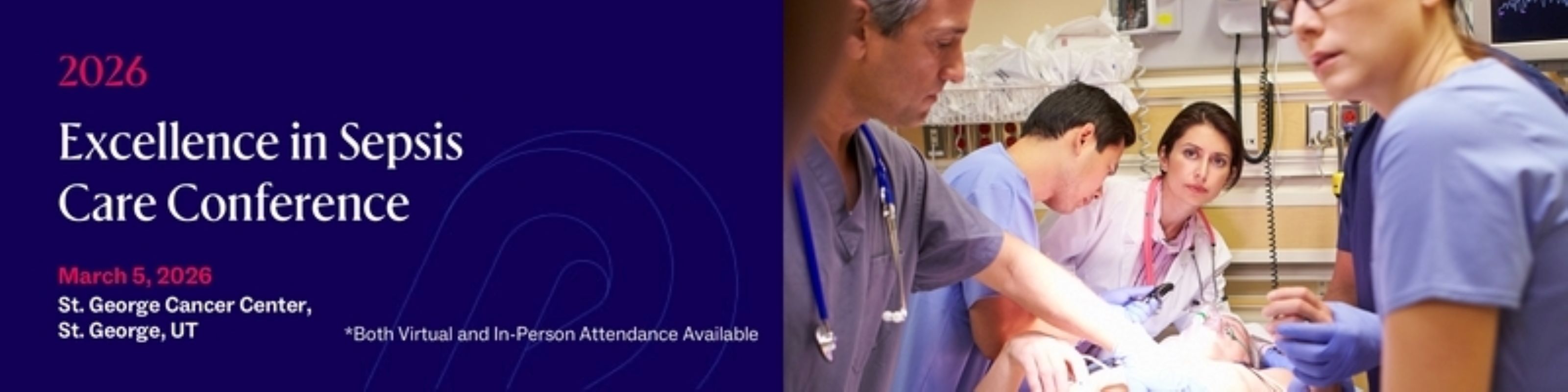 2026 Excellence in Sepsis Care Conference Banner