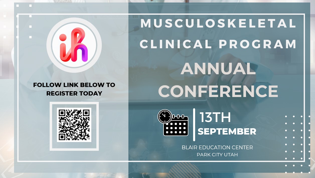 Musculoskeletal Clinical Program Annual Conference Banner